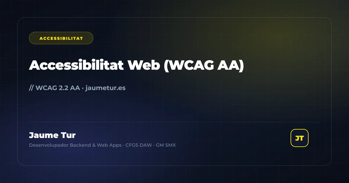 Accessibilitat digital i disseny web inclusiu