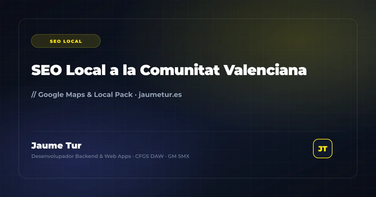 Estratègies de posicionament SEO local i Google Maps per a comarques valencianes