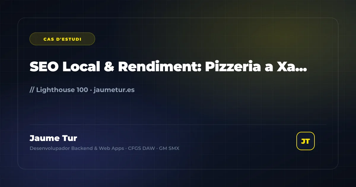 Pizza utilitzada com a imatge il·lustrativa de la demo Pizzeria Xàtiva