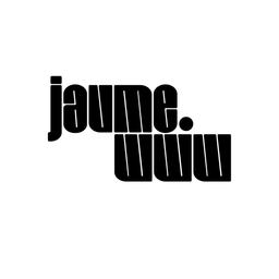 Logotip jaume.www blanc i negre