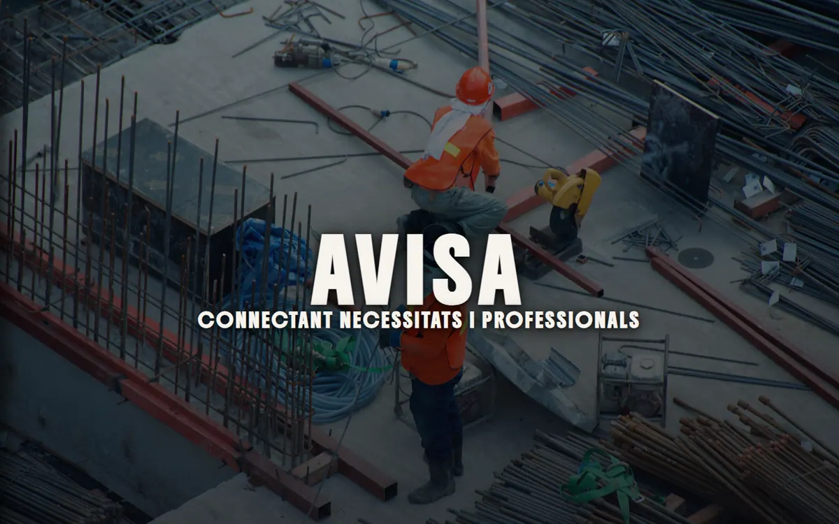 Pàgina principal de la plataforma de serveis AVISA